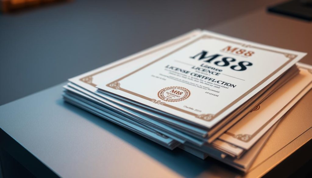 M88 license certifications