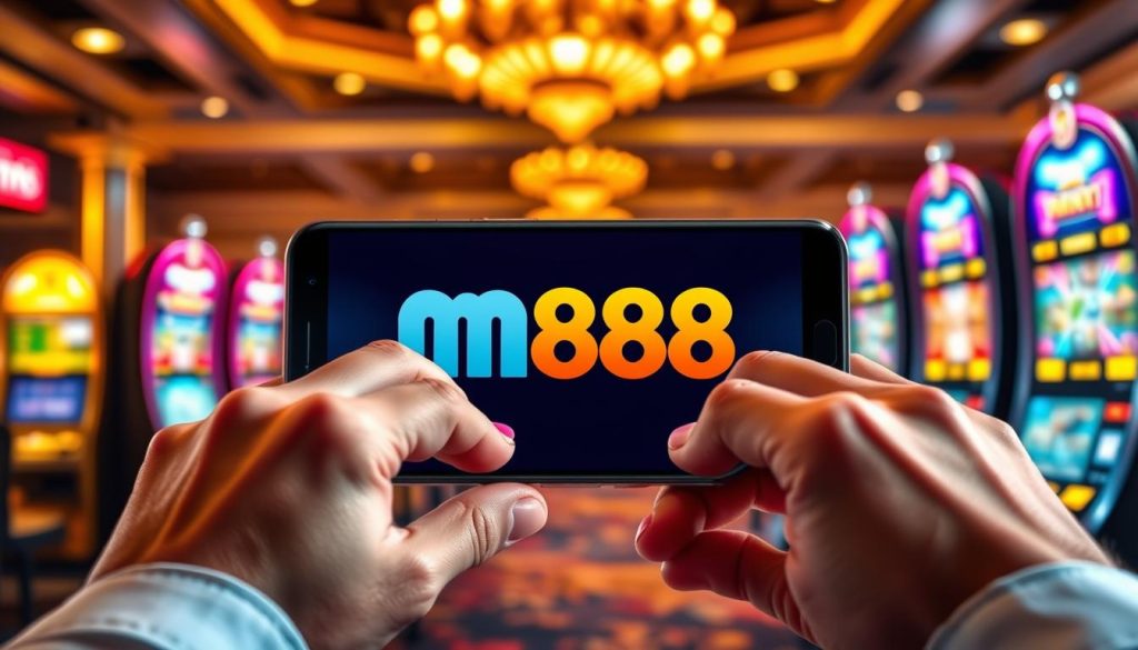 ขั้นตอนเริ่มต้นเล่นสล็อต M888