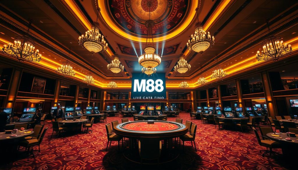 คาสิโนสดออนไลน์ M88
