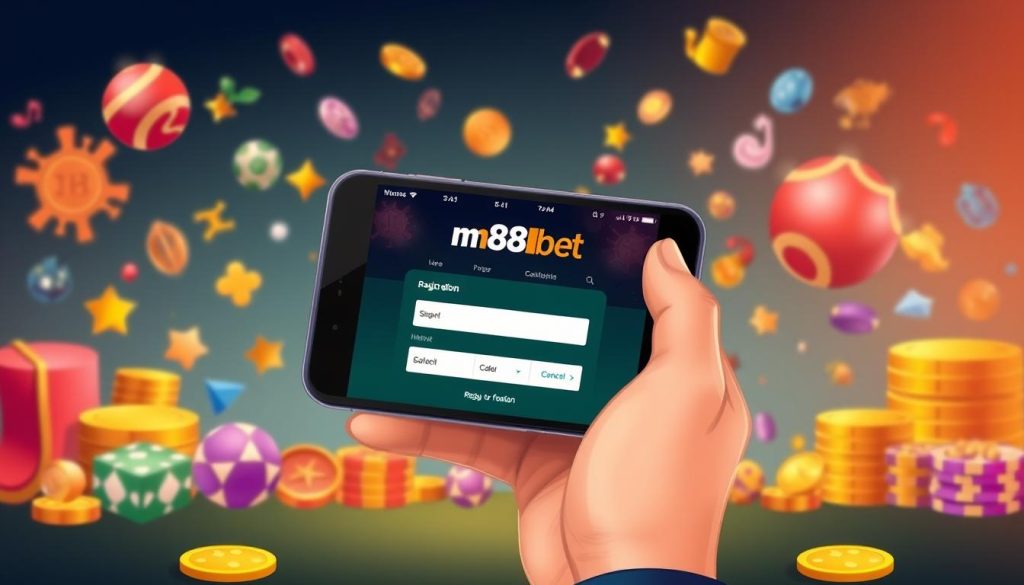 วิธีสมัคร m888bet