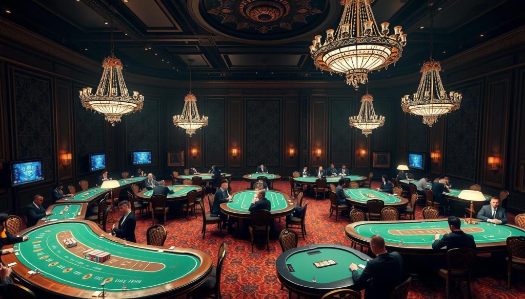 multi-table baccarat